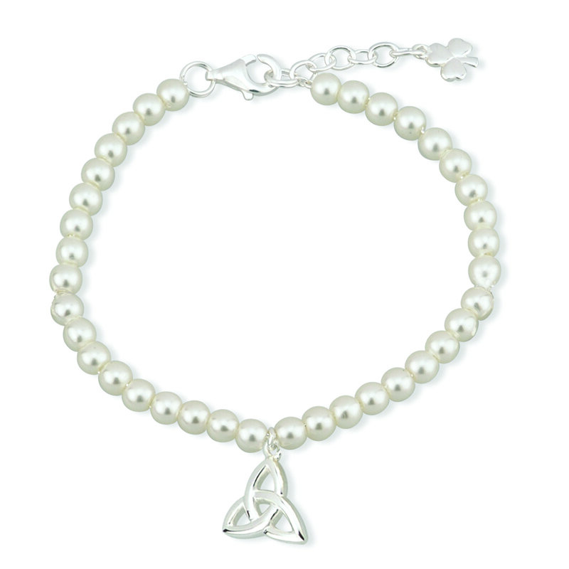 Solvar Little Tara Trinity Pearl Bracelet