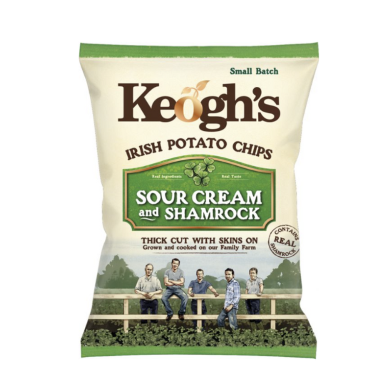 Keoghs Keogh's Shamrock and Sour Cream Chips 40g