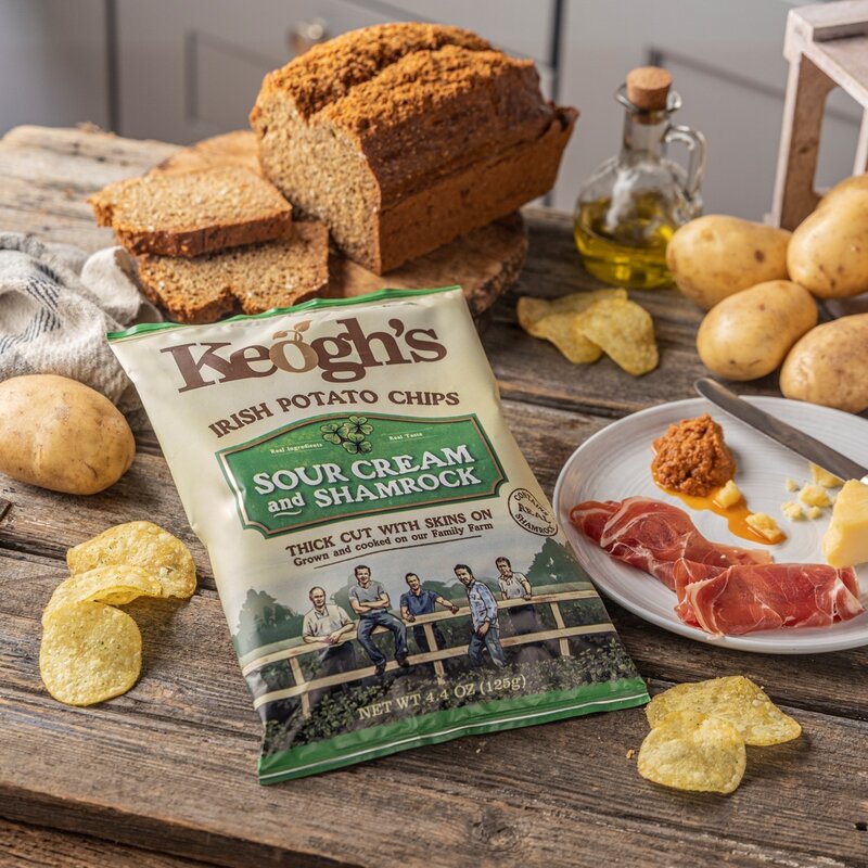 Keoghs Keogh's Shamrock and Sour Cream Chips 40g