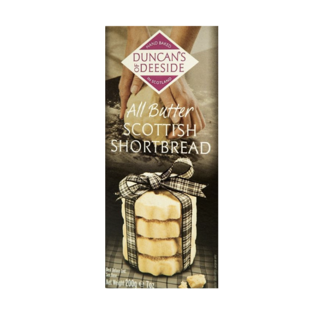 Duncan’s of Deeside Duncan Butter Shortbread 200g (7oz)