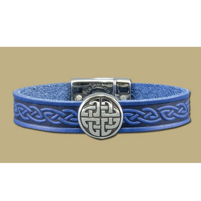 Lee River Leather Eternal Knot Single Magnetic Cuff