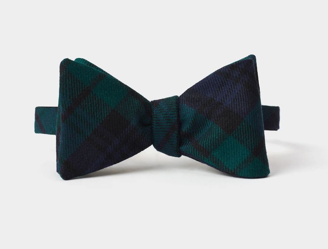 Scott's Highland Tartan Bow Tie & Hanky