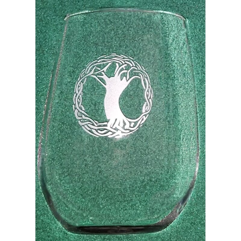Robert Emmet Company Stemless Wine Glass 17 oz