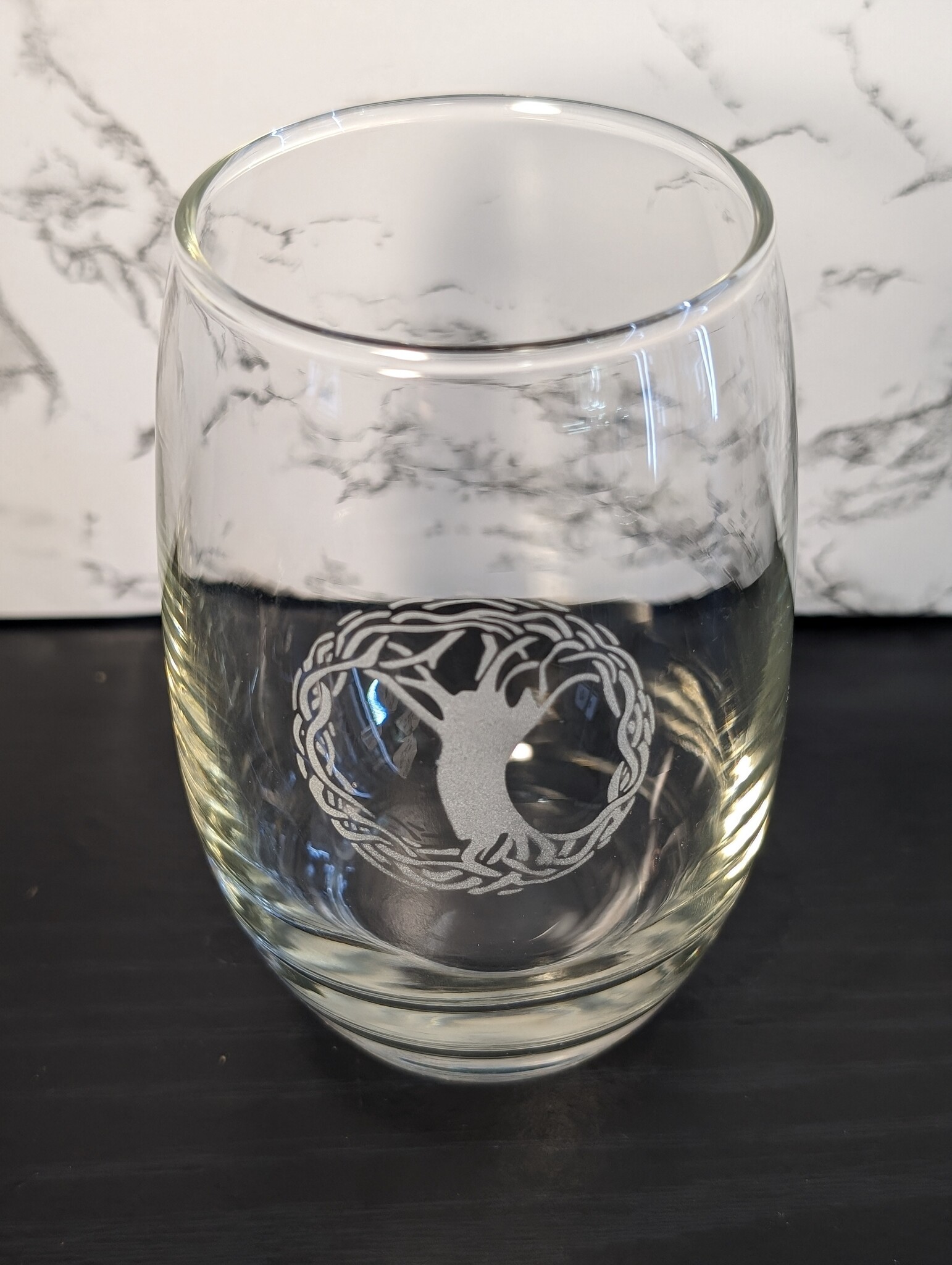 Robert Emmet Company Stemless Wine Glass 17 oz