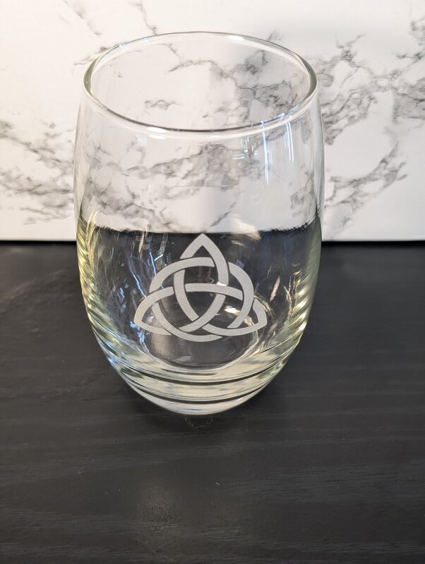 Robert Emmet Company Stemless Wine Glass 17 oz