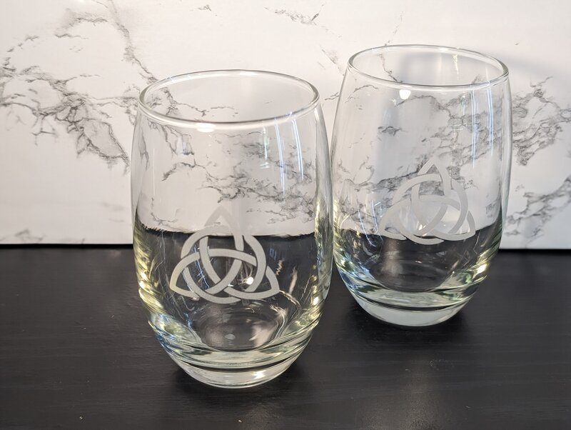 Robert Emmet Company Stemless Wine Glass 17 oz