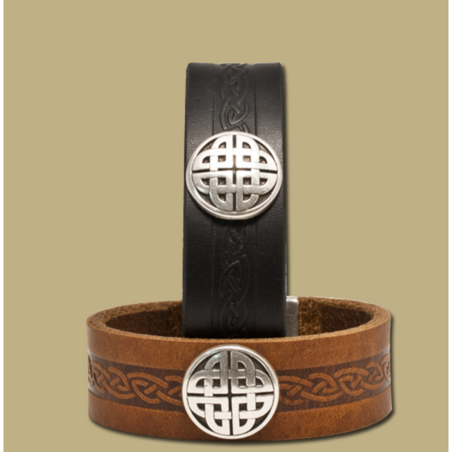 Lee River Craig Leather Magnetic Cuff