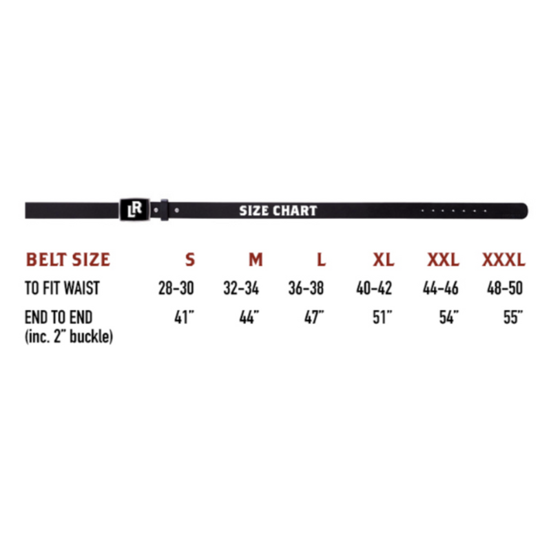 Lee River Asgard Knot Brown Leather Belt