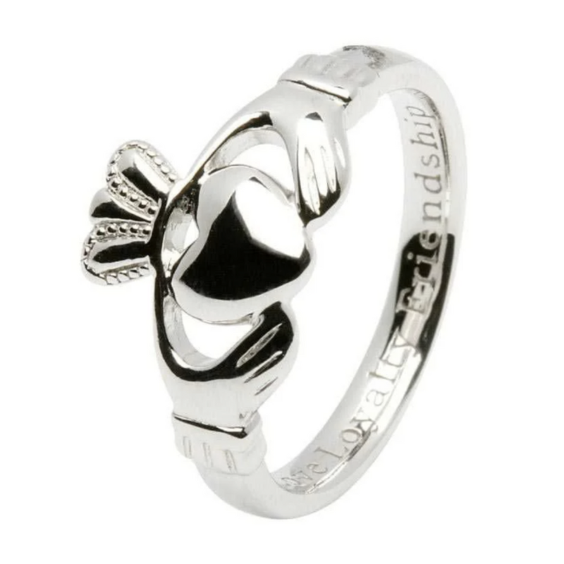 Shanore Sterling Silver Ladies Claddagh Ring