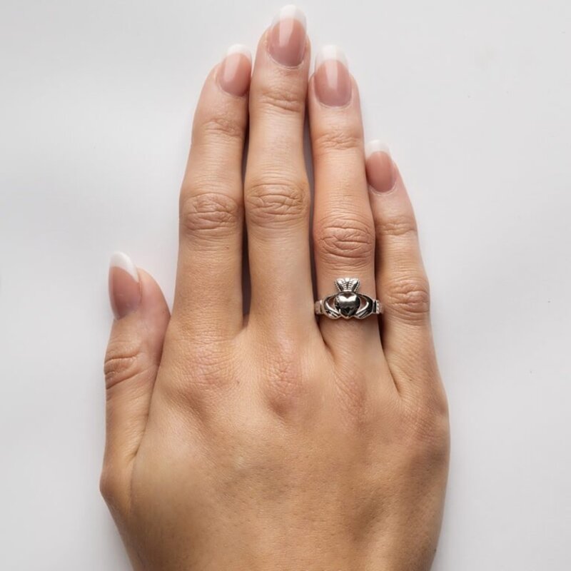 Shanore Sterling Silver Ladies Claddagh Ring