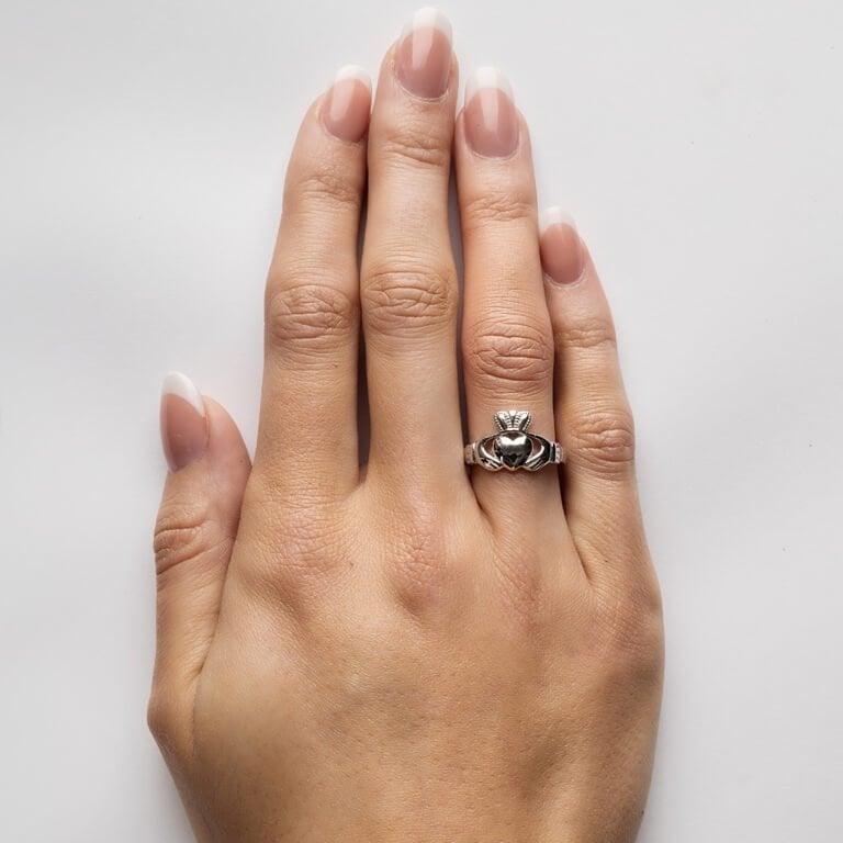 Shanore Sterling Silver Ladies Claddagh Ring