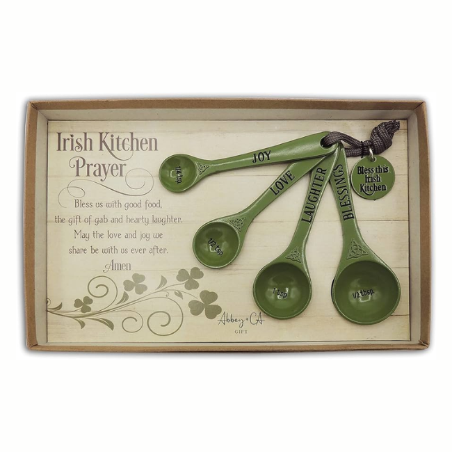 Cathedral Art Irish Kitchen Measuring Spoon Set