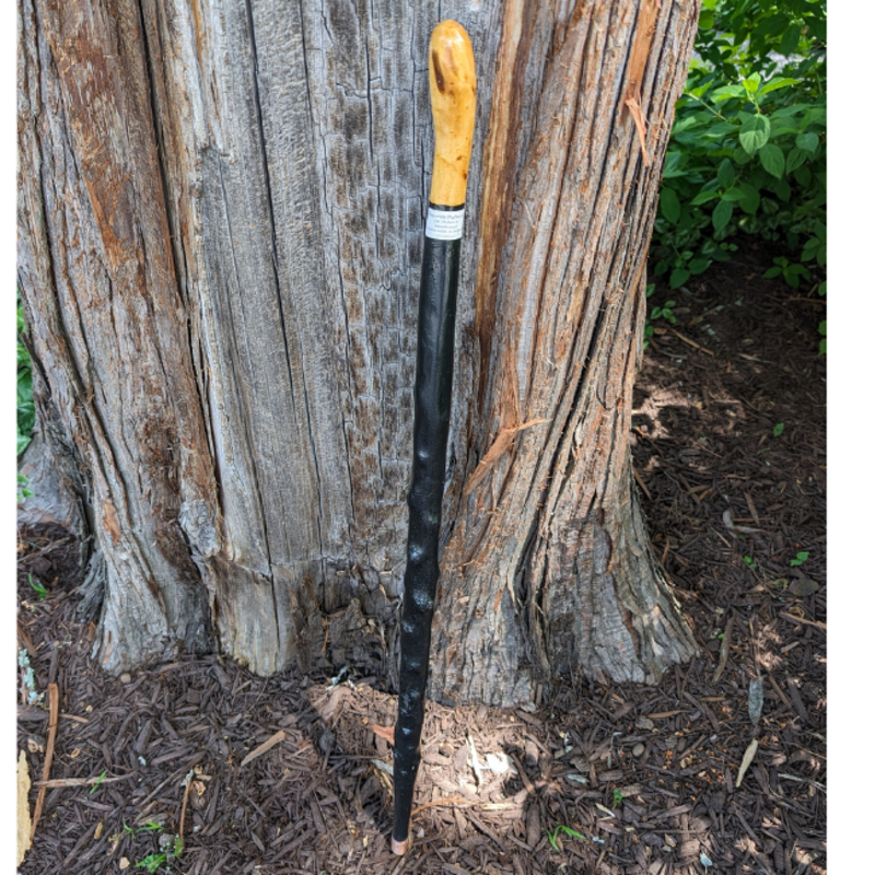 Naomh Padraig Handcrafts Irish Blackthorn Walking Stick / Cane