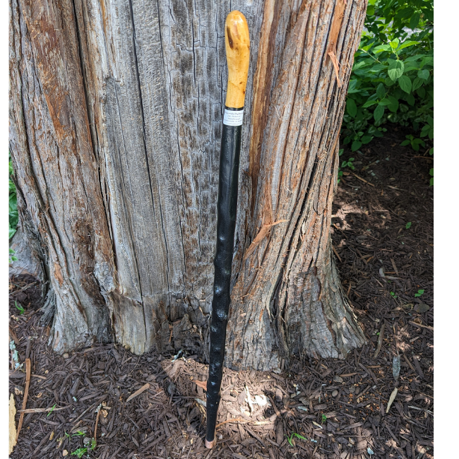 Naomh Padraig Handcrafts Irish Blackthorn Walking Stick / Cane