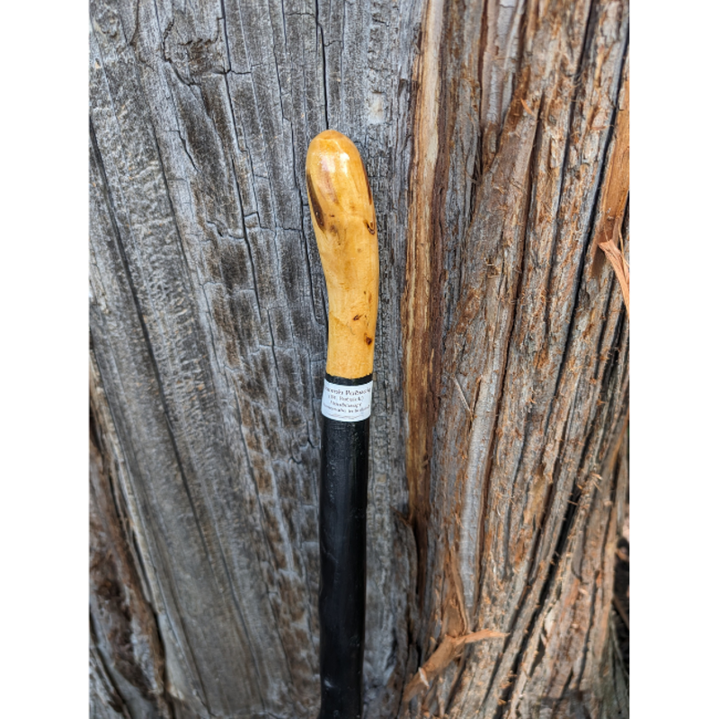 Naomh Padraig Handcrafts Irish Blackthorn Walking Stick / Cane