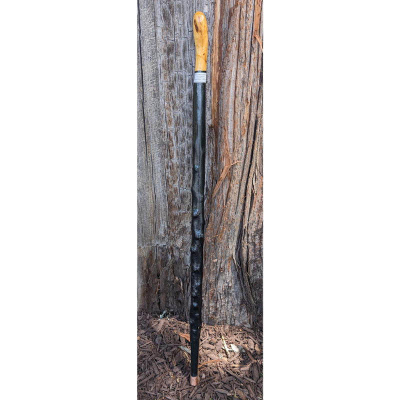 Naomh Padraig Handcrafts Irish Blackthorn Walking Stick / Cane