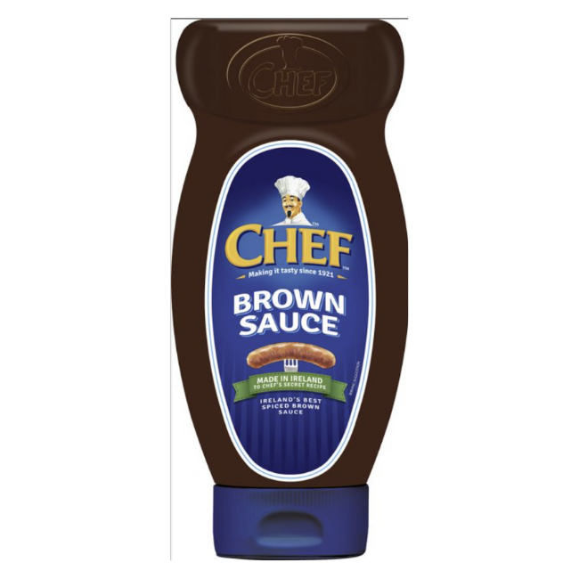 Chef Chef Brown Sauce Squeezy 485g