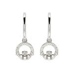 Shanore S/S Claddagh Hoop Earrings