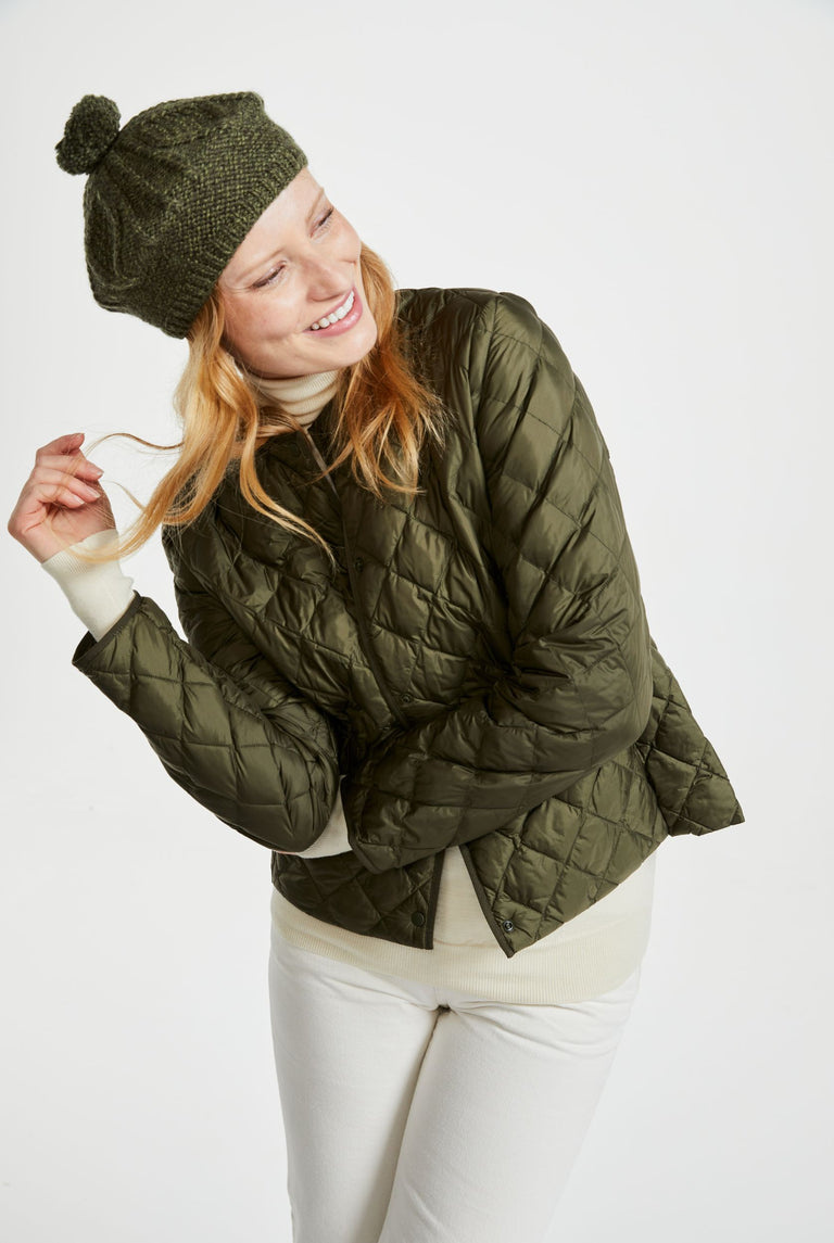 Aran Woollen Mills Moss Ladies Wool Beret