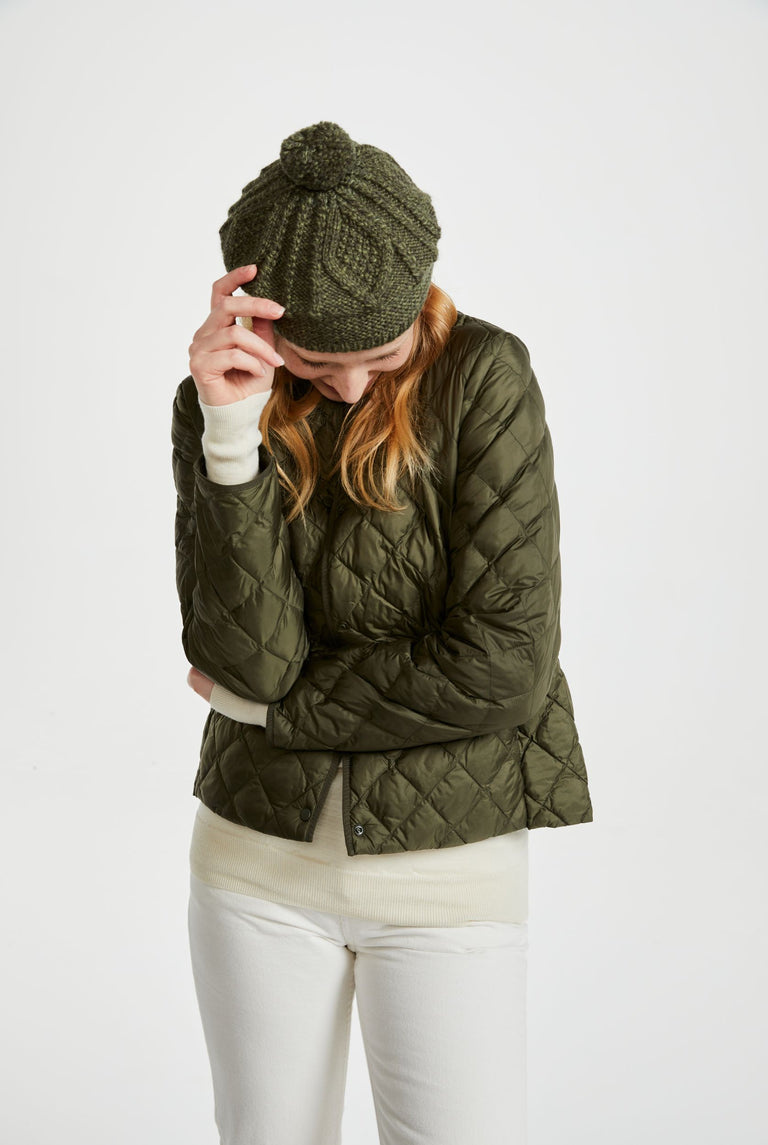 Aran Woollen Mills Moss Ladies Wool Beret