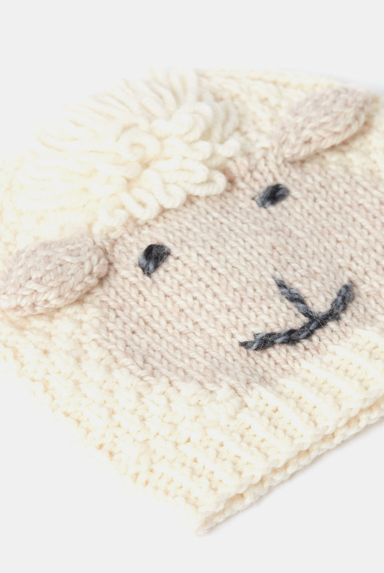 Aran Woollen Mills Baby Shepley Hat: Oatmeal