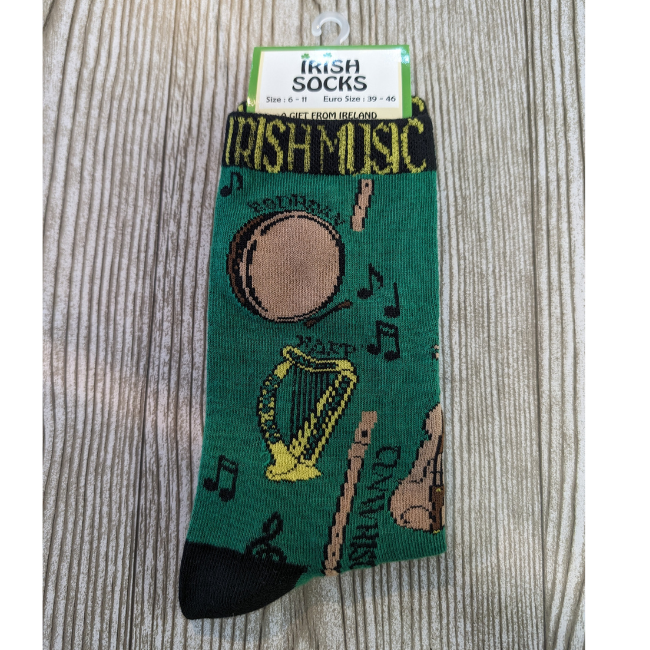 Liffey Artefacts Musical Instrument Socks