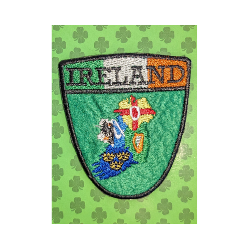 Liffey Artefacts Embroidered 4 Provinces Badge Patch