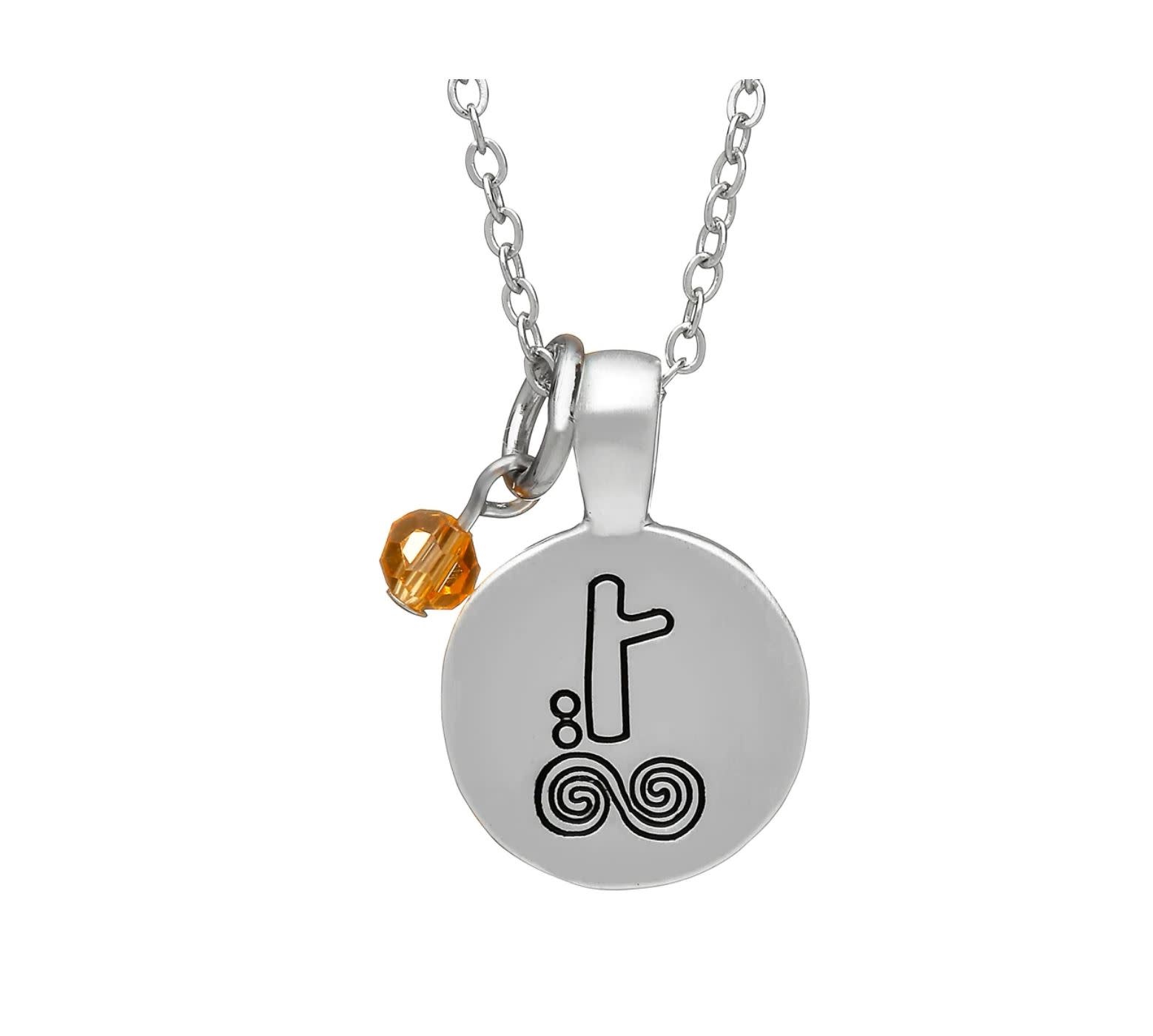 Woods Celtic Jewlery Astrology Necklace
