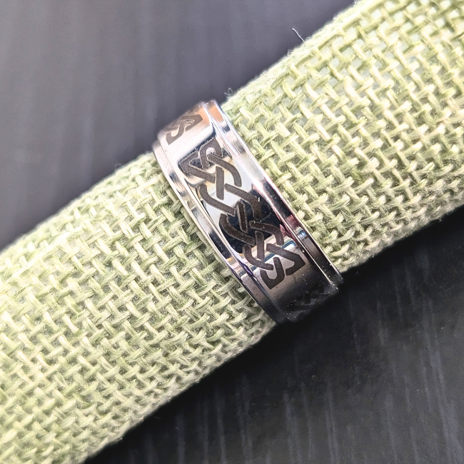 Mulligans of Ireland Celtic Eternity Ring: