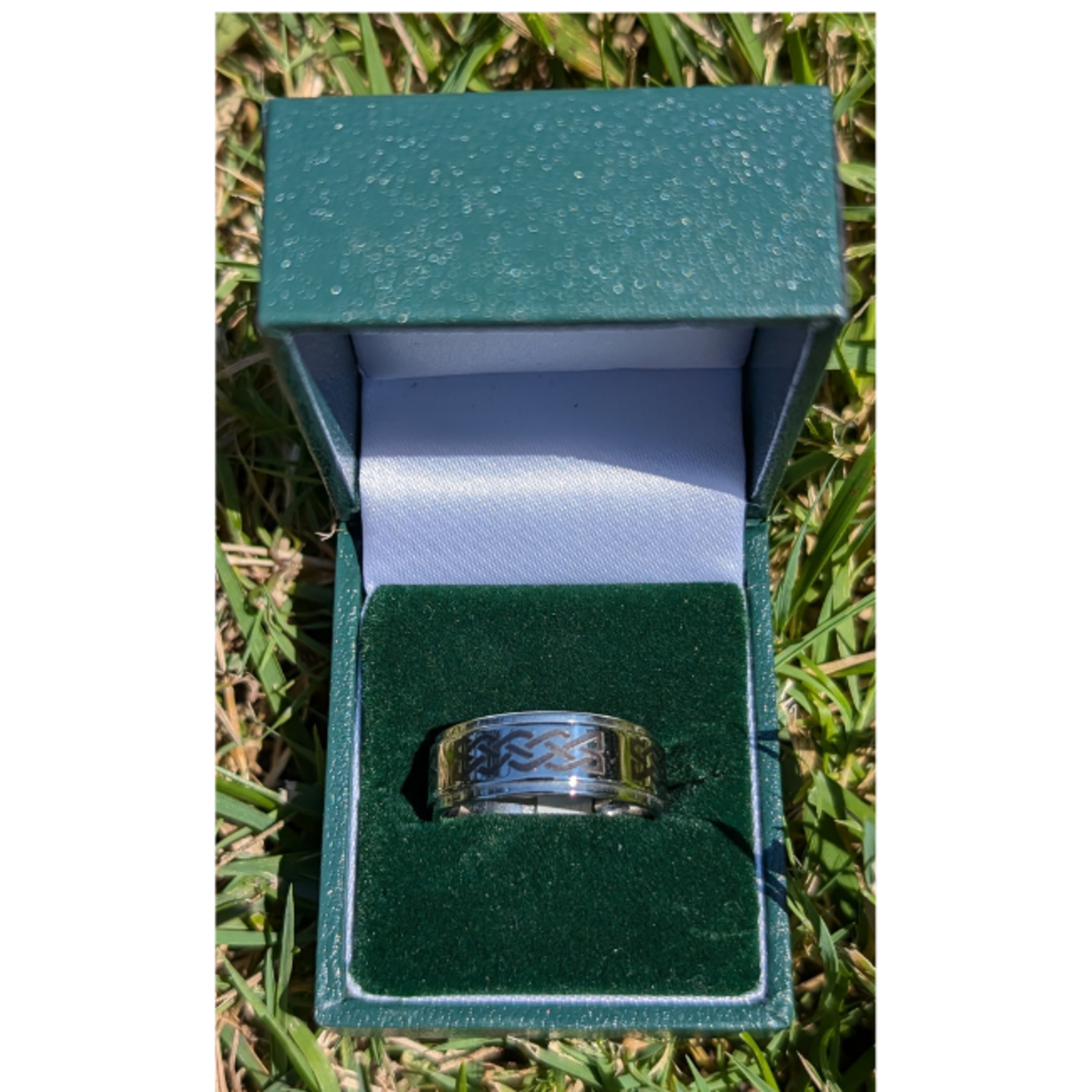 Celtic Ring Eternity Size Celtic Aer