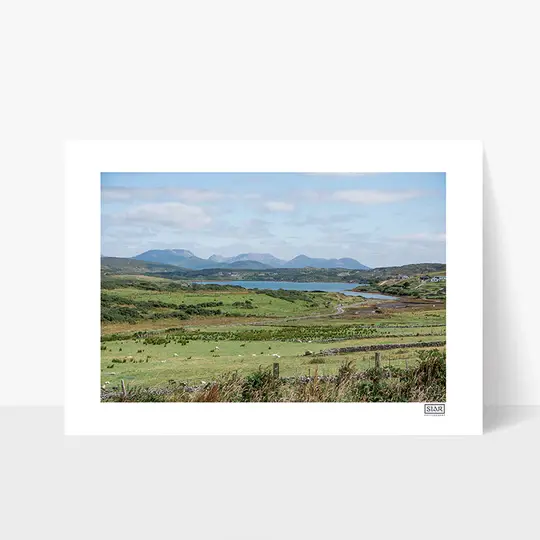 Siar Photography "Hills of Connemara" Siar Frameable Print