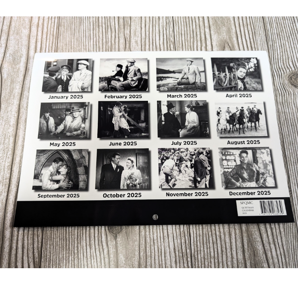 Liffey Artefacts The Quiet Man Calendar (Black and White)