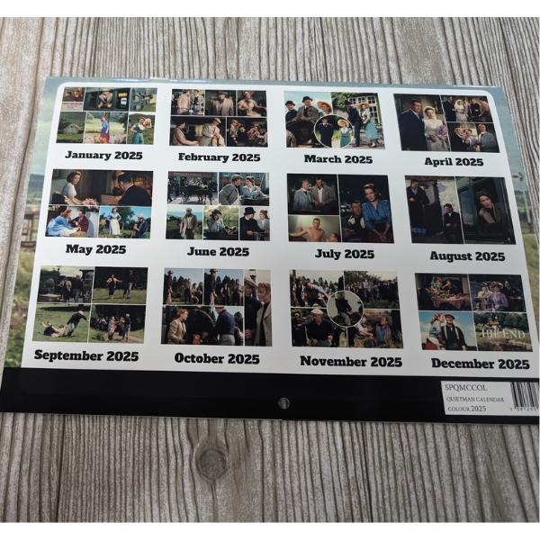 Liffey Artefacts The Quiet Man Calendar(Color)