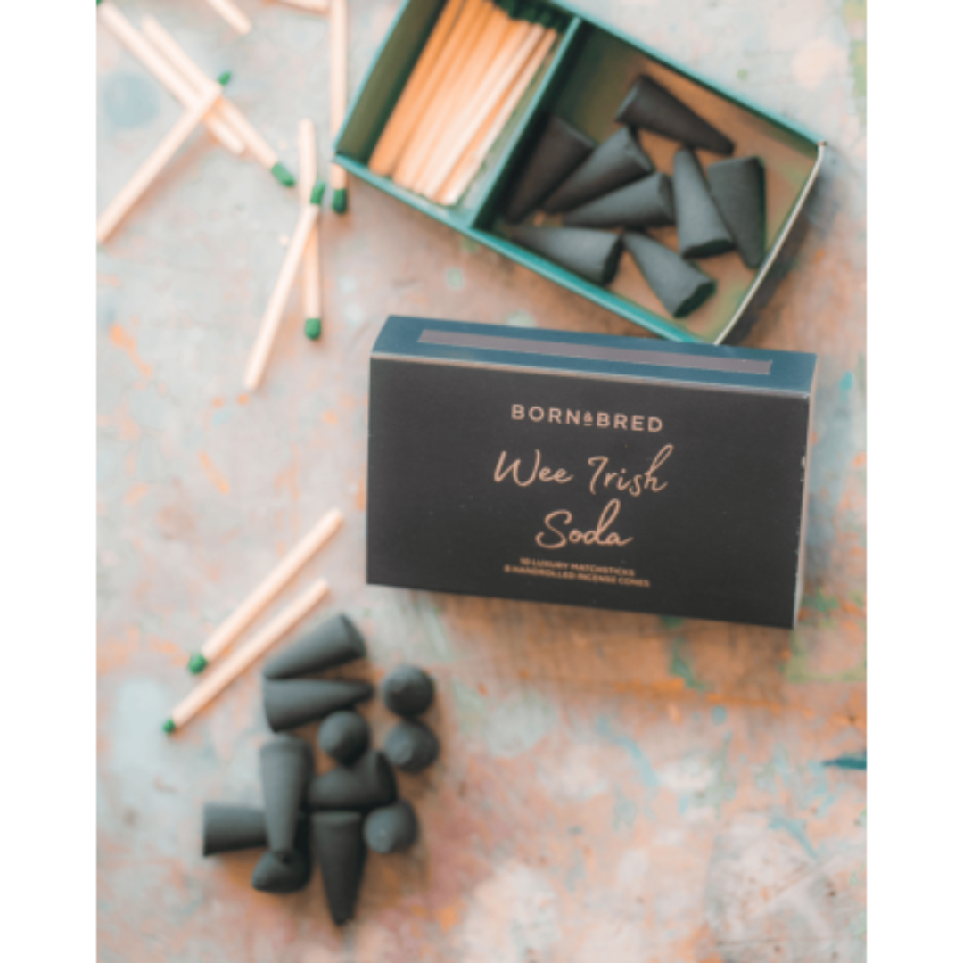 Born & Bred Wee Irish Soda Bread Incense Match Boxes