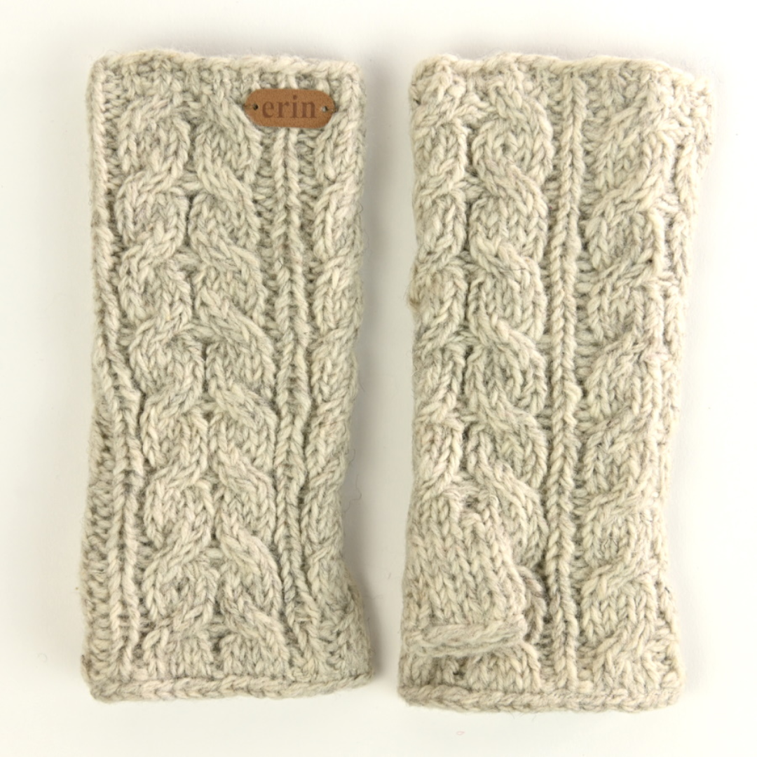 Erin Aran Trellis Handwarmer