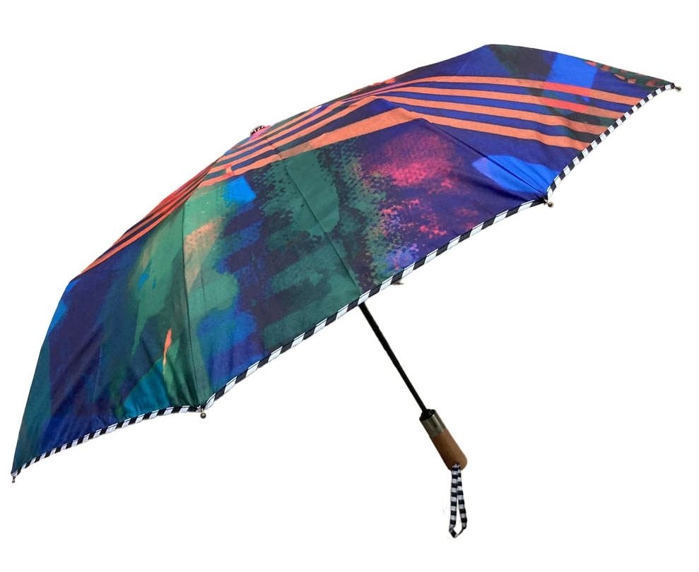 Clare O'Connor Eco-Friendly Umbrella: Orange