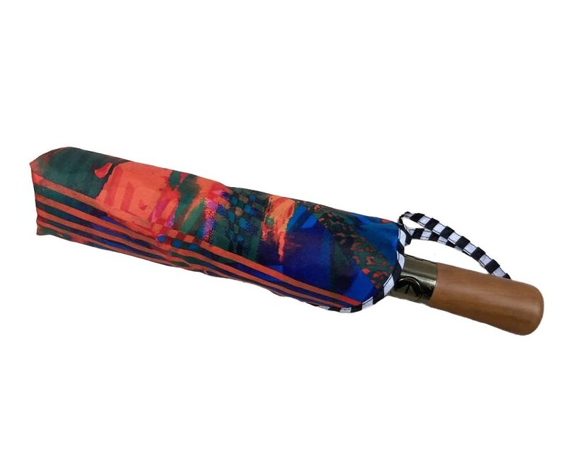 Clare O'Connor Eco-Friendly Umbrella: Orange