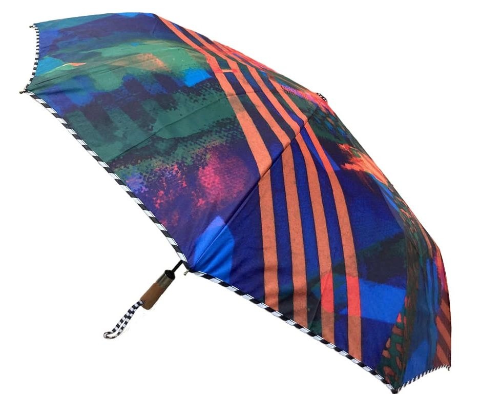 Clare O'Connor Eco-Friendly Umbrella: Orange