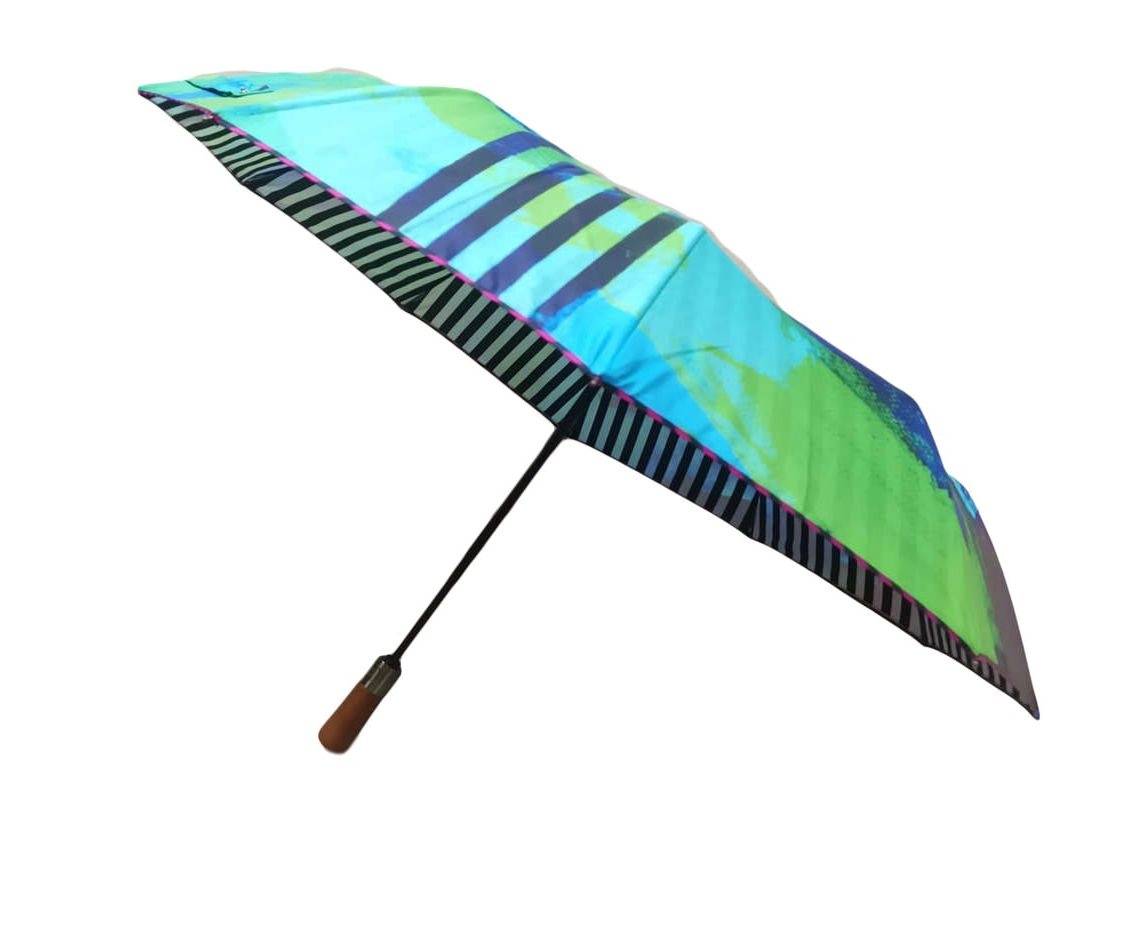 Clare O'Connor Eco-Friendly Umbrella: Green