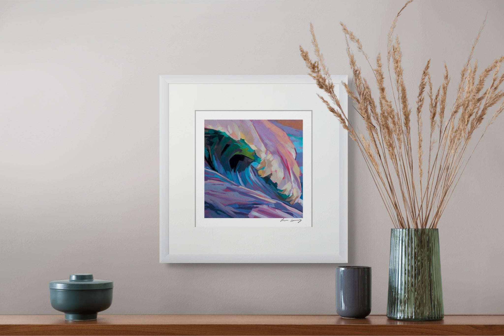 Kevin Lowery Art 12x12 Frameable Print: Prowlers