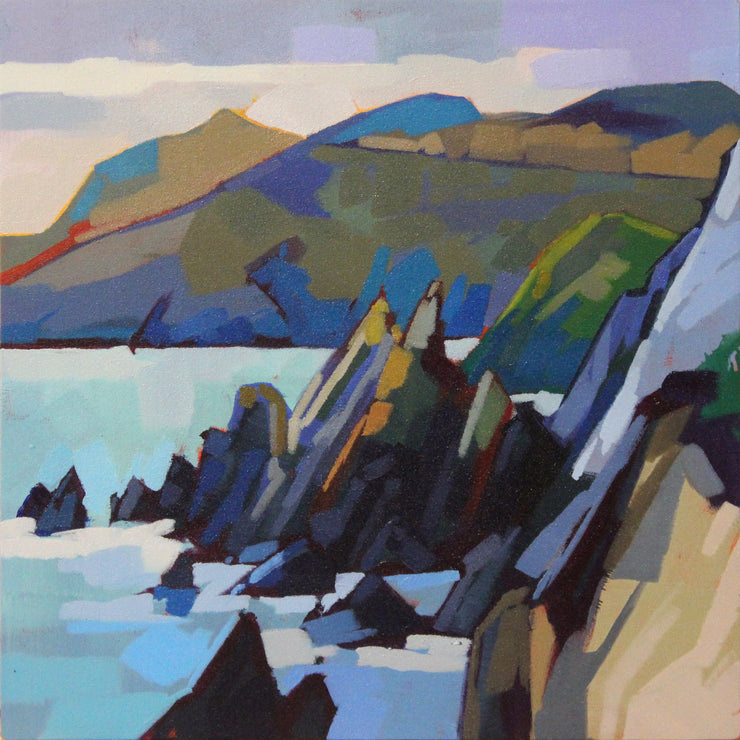 Kevin Lowery Art 6x6 Blank Card: Slea Head