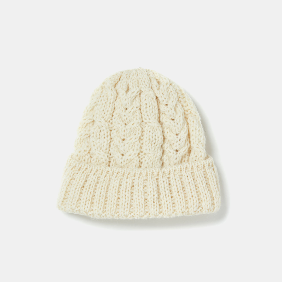 Aran Woollen Mills Aran Heritage Cable Hat: