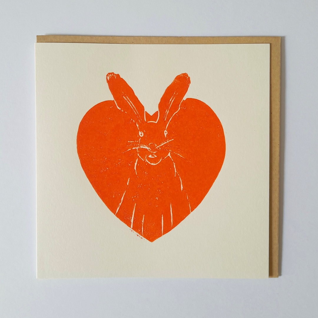 Hearts of Ireland Print & Card: Hare