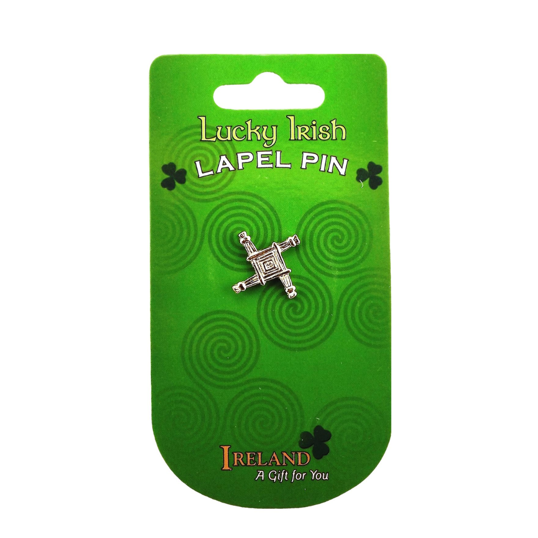 JC Walsh St. Brigids Cross Lapel Pin