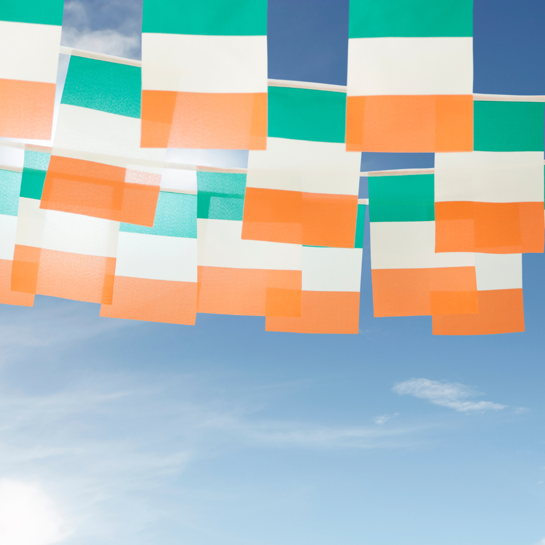 Scott's Highland Ireland Bunting Flags:  10 Feet