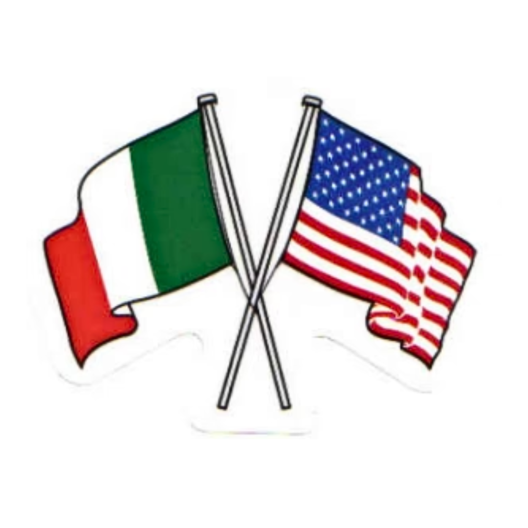 Irish Decal Products Irish American Flag Decal Sticker
