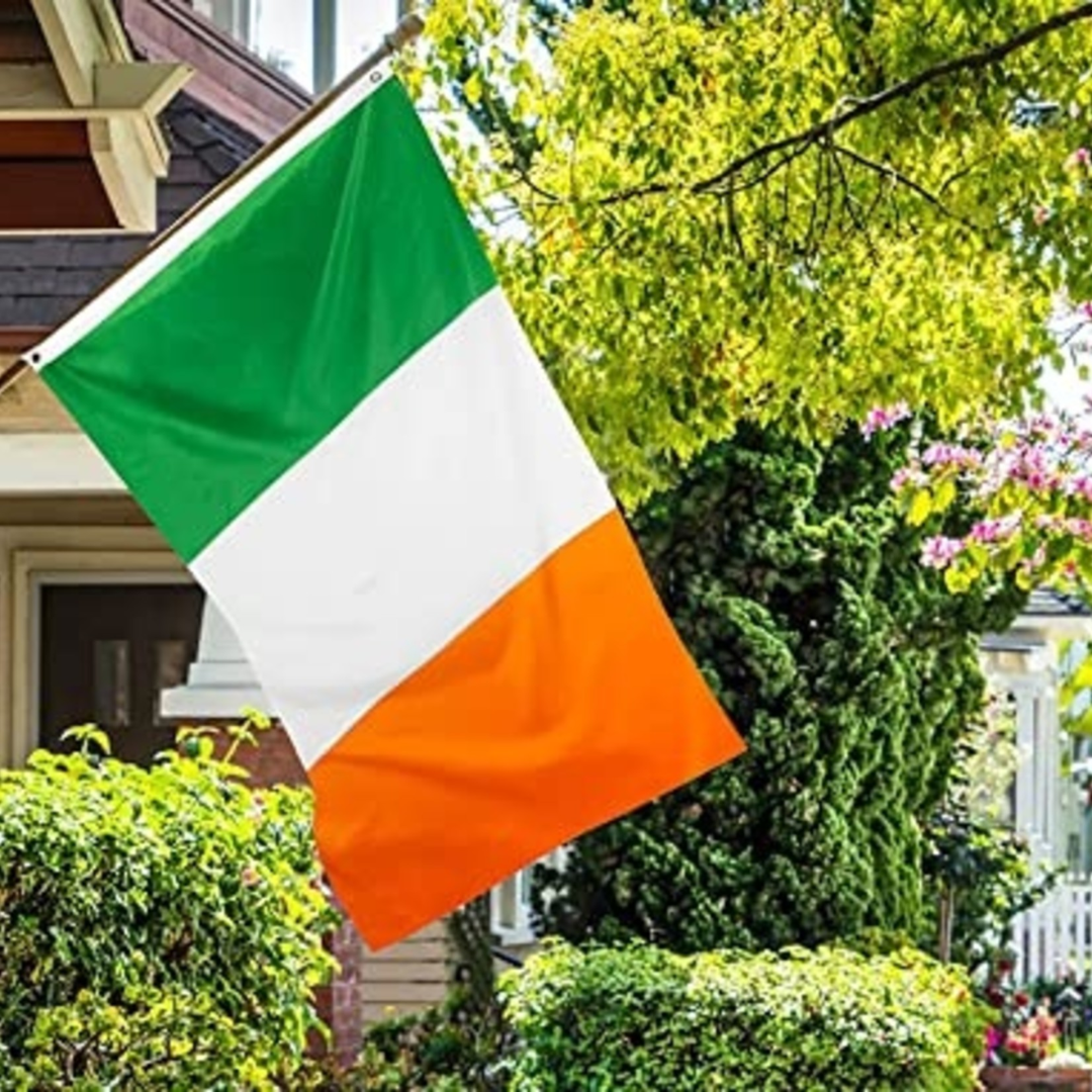 Burke and Hogan Irish Flag 2x3 (Grommet)
