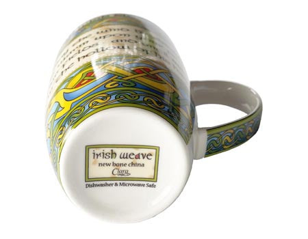 Royal Tara Irish Blessing Mug: Irish Weave