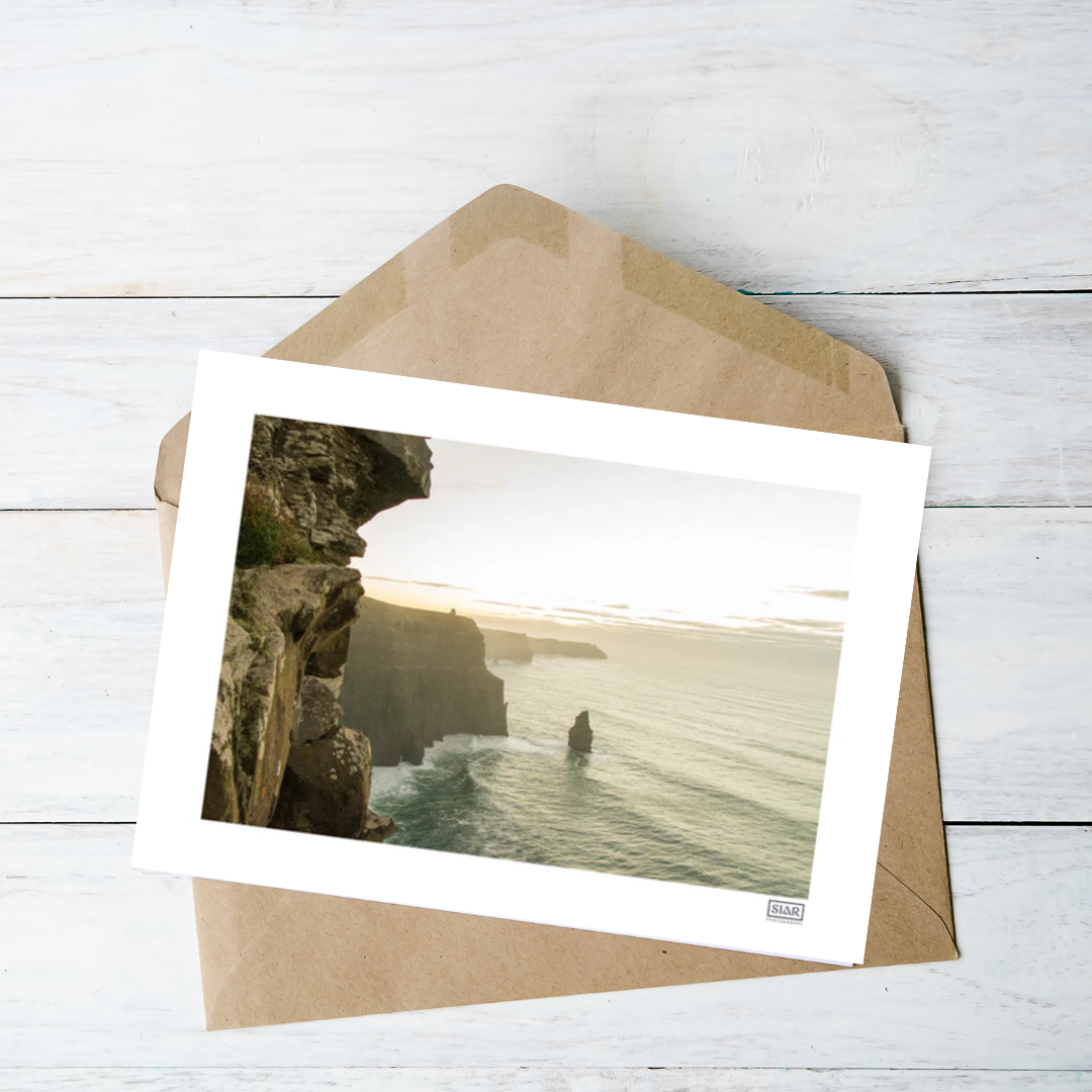 Siar Photography Blank Card: Cliffs of Moher