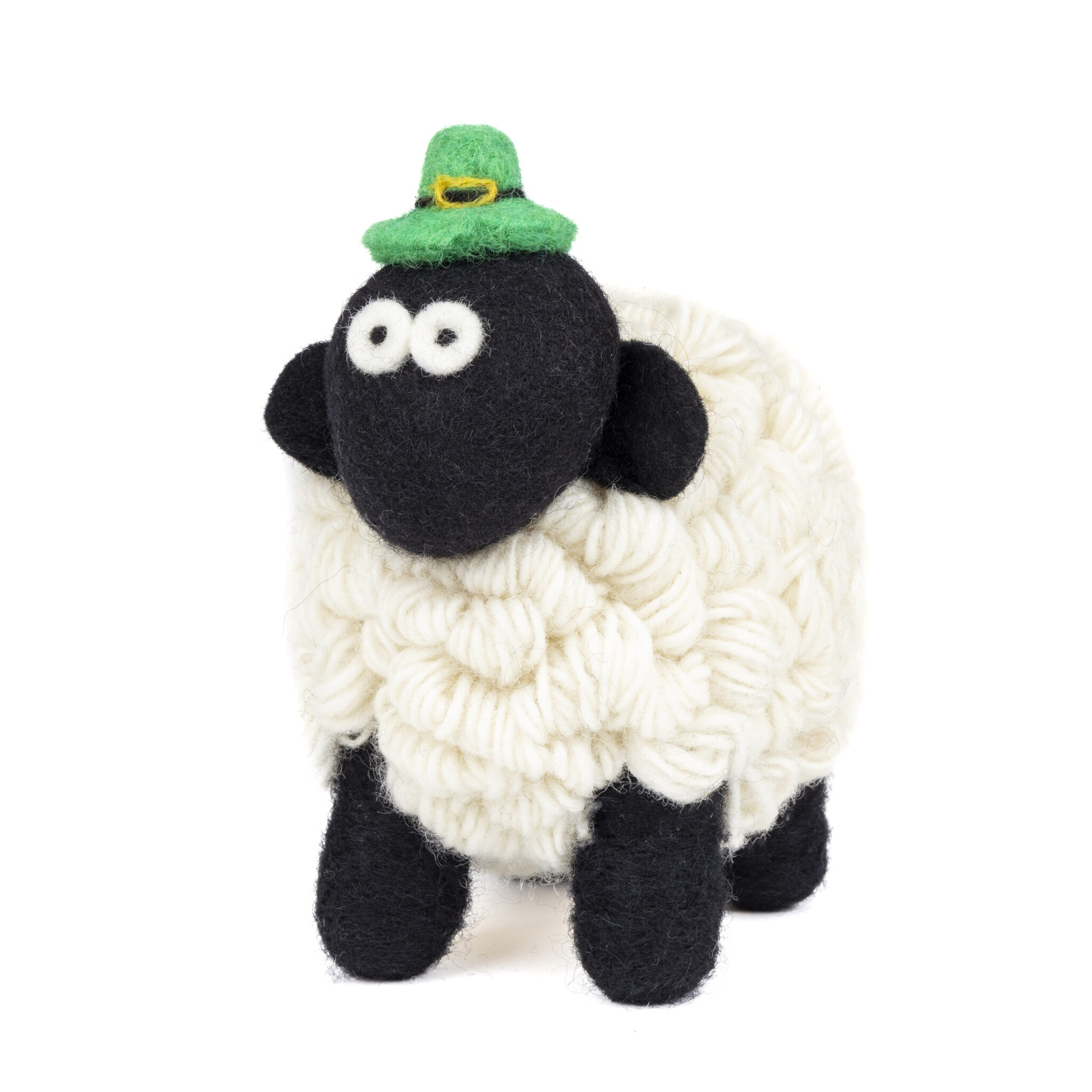 Erin Knitwear Handmade Wool Sheep Leprechaun Hat